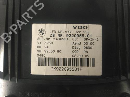 Instrument cluster BMW 3 (E90) 318 i | BP27841209C47 - Image 4