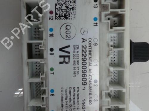 Elektronische module MERCEDES-BENZ S-CLASS Coupe (C217) S 63 AMG 4-matic (217.378) (585 hp) 22479919