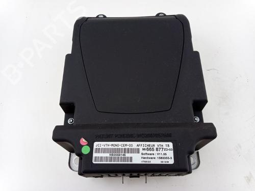 Used Display monitor PEUGEOT 3008 I MPV (0U_) 1.6 VTi (120 hp) 22496340