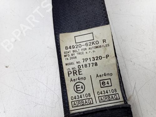 Sikkerhedssele foran højre SUZUKI SWIFT III (MZ, EZ) 1.3 (RS413, ZC11S) | BP31049077I25