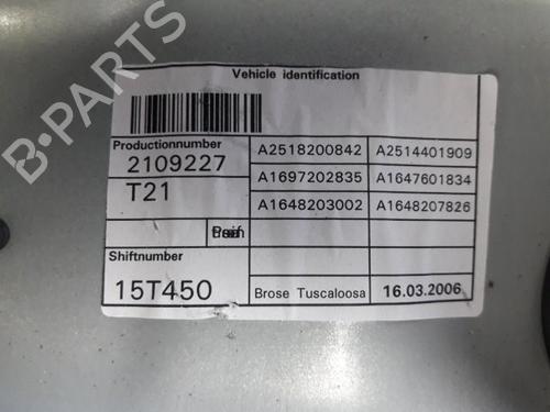 Front right window mechanism MERCEDES-BENZ M-CLASS (W164) ML 320 CDI 4-matic (164.122) | BP22463922C23 