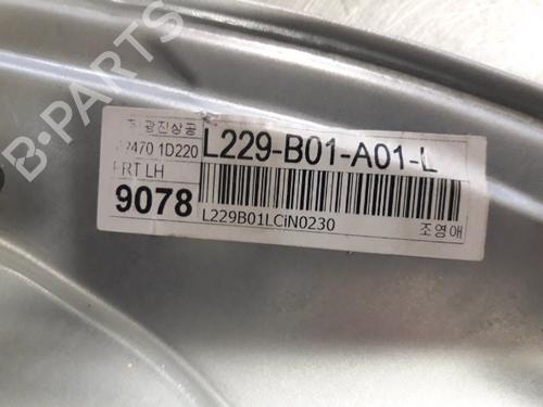 Front left window mechanism KIA CARENS III MPV (UN) 2.0 CRDi 140 | BP22461325C22 