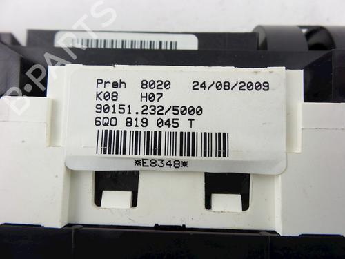 AC Styreenhet / Manøvreringsenhet VW FOX Hatchback (5Z1, 5Z3, 5Z4) 1.2 | BP22461848I5 