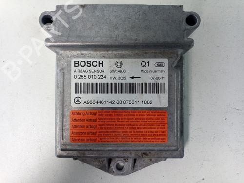 Used ECU airbags MERCEDES-BENZ SPRINTER 3,5-t Van (B906) 311 CDI (906.631, 906.633, 906.635, 906.637) (109 hp) 22498819