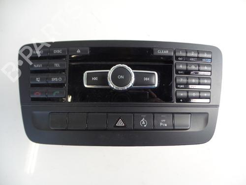 Used Radio Radio MERCEDES-BENZ A-CLASS (W176) A 180 CDI / d (176.012) (109 hp) 22476042 22476042