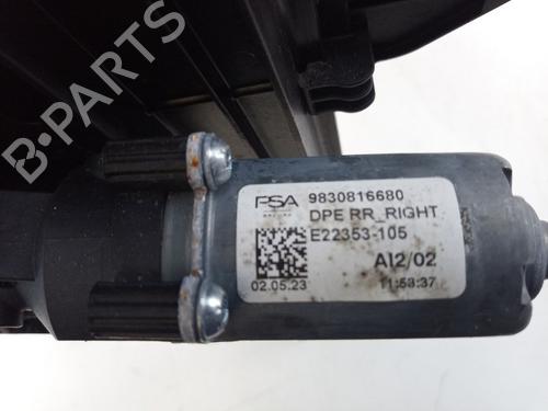 Rear right window mechanism OPEL ASTRA L Sports Tourer (OV5) 1.5 CDTi (FCYHZT, FCYHZJ) | BP27642014C25 