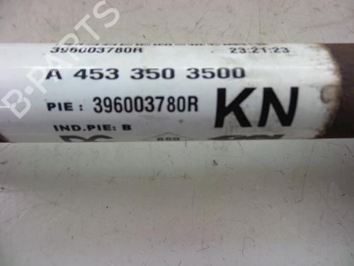 Left rear driveshaft RENAULT TWINGO III (BCM_, BCA_) 1.0 SCe 70 | BP22484560M40
