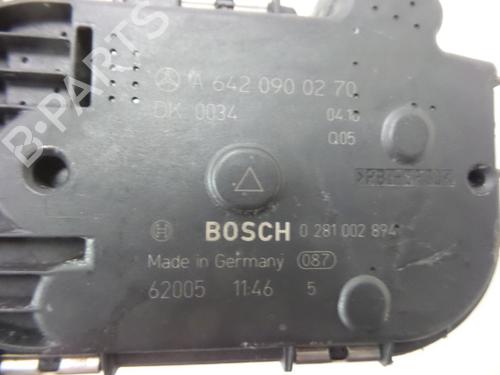 Throttle body MERCEDES-BENZ SPRINTER 3,5-t Van (B906) 319 CDI / BlueTEC (906.631, 906.633, 906.635, 906.637) | BP22487067M82 