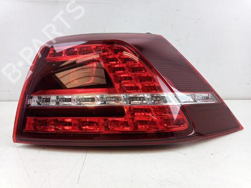 Used Right taillight VW GOLF VII (5G1, BQ1, BE1, BE2) 1.0 TSI (86 hp) 25011174