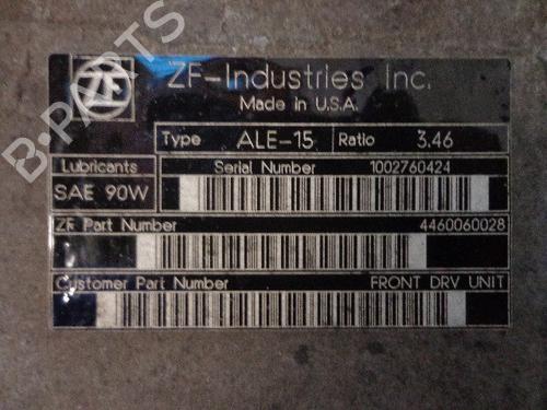 Front differential MERCEDES-BENZ M-CLASS (W163) ML 270 CDI (163.113) | BP22468988M23