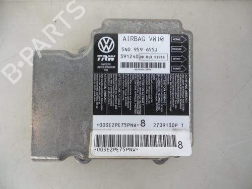 Kollisjonspute styreenhet VW PASSAT B6 Variant (3C5) 2.0 TDI 16V (140 hp) 22488713
