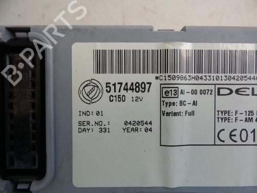 Electronic module FIAT DOBLO Box Body/MPV (223_) 1.3 JTD 16V | BP22477522M83
