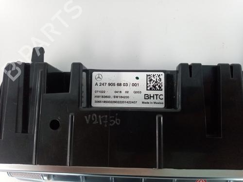 Climate control MERCEDES-BENZ GLB (X247) GLB 200 (247.687) | BP22504678I5