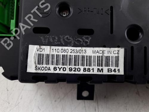 Multifunctionele display SKODA FABIA I (6Y2) 1.2 | BP22506010C48 