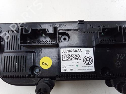 Climate control VW GOLF VII (5G1, BQ1, BE1, BE2) 1.4 TSI | BP29438353I5 