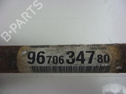 Right front driveshaft PEUGEOT 206+ (2L_, 2M_) 1.4 i (2LKFWA, 2MKFWA) | BP22482244M39