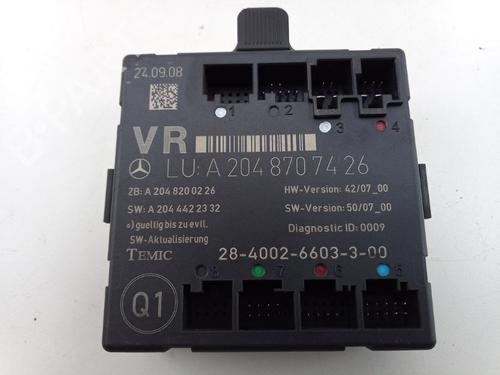 Elektronisk modul MERCEDES-BENZ C-CLASS (W204) C 200 CDI (204.007, 204.006) (136 hp) 22605515