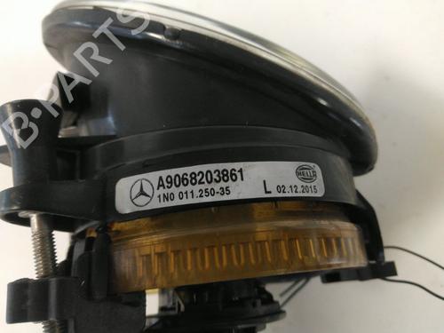 Left front fog light VW CRAFTER 30-50 Van (2E_) 2.0 TDI | BP22486869C30 