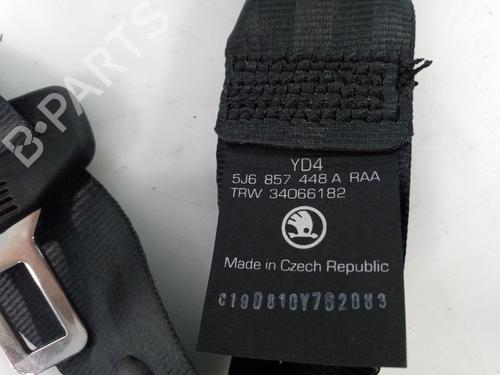 Rear right seatbelt SKODA FABIA II (542) 1.2 TDI | BP22464698I28 