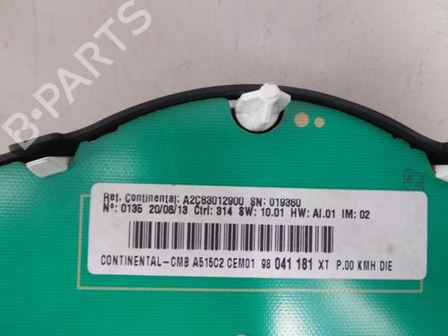 Display monitor CITROËN C3 II (SC_) 1.4 HDi 70 (SC8HZC, SC8HR0, SC8HP4) | BP27841185C48