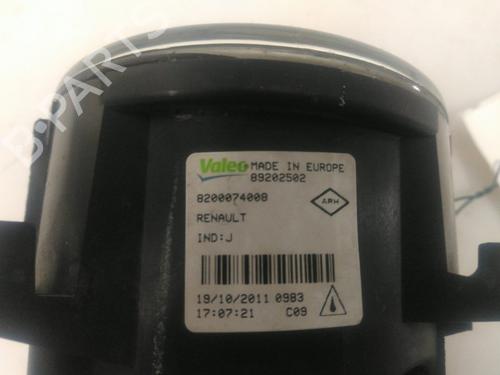 Right front fog light RENAULT SCÉNIC III (JZ0/1_) 1.6 16V Bifuel | BP22475806C31 