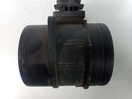 Mass air flow sensor VW CRAFTER 30-50 Van (2E_) 2.5 TDI | BP22507860M95 
