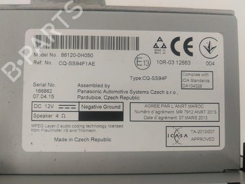 Radio PEUGEOT 108 1.0 VTi | BP28197024E6 
