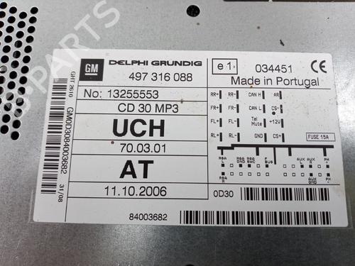 Radio OPEL ZAFIRA / ZAFIRA FAMILY B (A05) 1.6 (M75) | BP22513581E6 