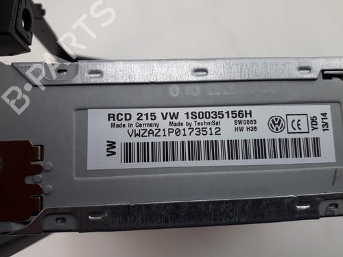 Radio VW UP! (121, 122, BL1, BL2, BL3, 123) 1.0 | BP22509699E6 