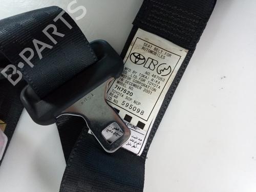 Rear right seatbelt TOYOTA YARIS (_P1_) 1.3 (NCP10, SCP12_) | BP22452016I28 