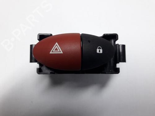 Used Warning switch RENAULT TWINGO II (CN0_) 1.2 16V (CN04, CN0B) (75 hp) 22500992
