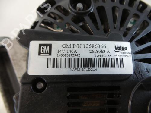 Alternator OPEL ZAFIRA TOURER C (P12) 1.6 CDTI (75) | BP22482054M7 