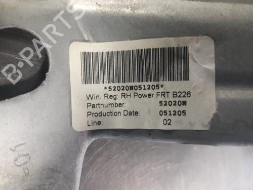 Front right window mechanism FORD FUSION (JU_) 1.4 TDCi | BP22462207C23 