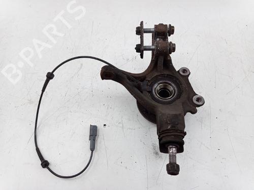 Used Left front steering knuckle PEUGEOT 3008 I MPV (0U_) 2.0 HDi 150 / BlueHDi 150 (150 hp) 22494391