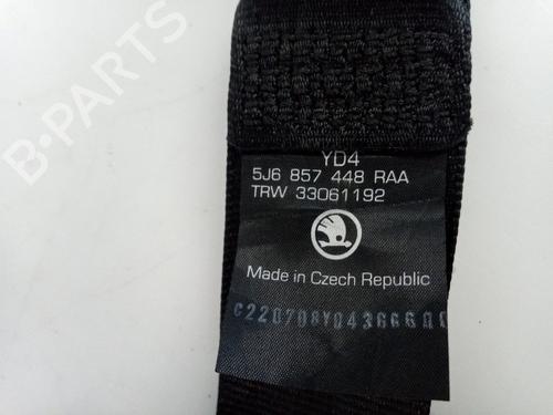 Rear right seatbelt SKODA FABIA II (542) 1.4 | BP22459153I28 