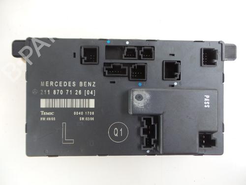Used Electronic module MERCEDES-BENZ E-CLASS (W211) E 220 CDI (211.008) (170 hp) 22477280