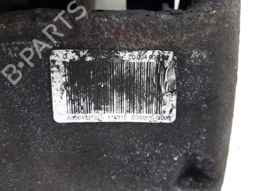 Left rear brake caliper MERCEDES-BENZ SPRINTER 5-t Platform/Chassis (B906) 513 CDI (906.155, 906.253, 906.255, 906.153) | BP22498052M107 