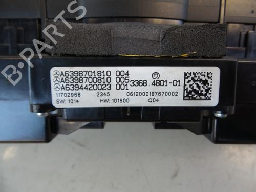 Warning switch MERCEDES-BENZ VITO / MIXTO Van (W639) 122 CDI (639.601, 639.603, 639.605) | BP22484965I22 