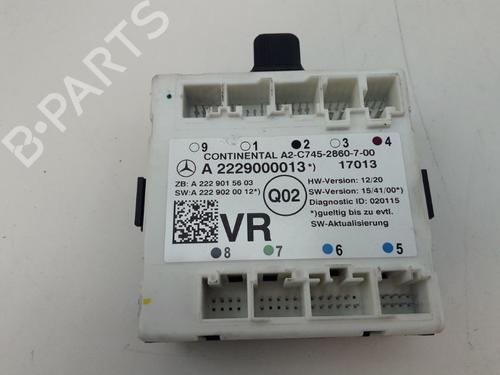 Electronic module MERCEDES-BENZ C-CLASS Coupe (C205) AMG C 63 S (205.387) A2229000013