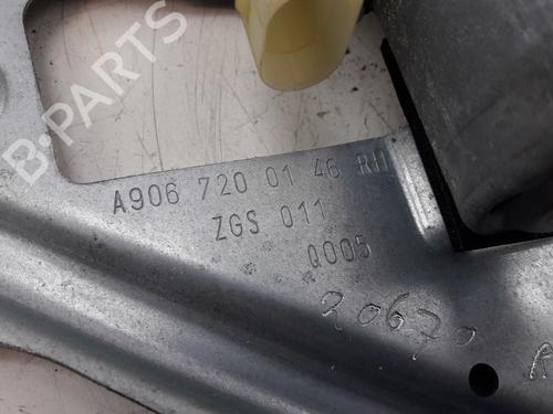 Front right window mechanism MERCEDES-BENZ SPRINTER 5-t Platform/Chassis (B906) 513 CDI (906.155, 906.253, 906.255, 906.153) | BP22498055C23 