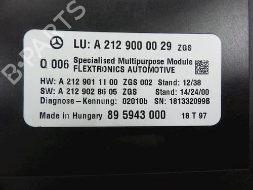 Electronic module MERCEDES-BENZ B-CLASS Sports Tourer (W246, W242) B 220 CDI / d (246.203) | BP22491848M83