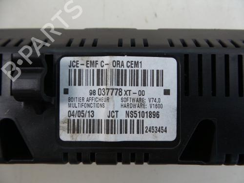 Display monitor CITROËN C3 II (SC_) 1.6 HDi | BP22475867C48 