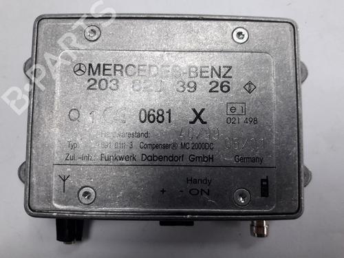 Elektronische module MERCEDES-BENZ C-CLASS (W203) C 180 (203.035) (129 hp) 22498773