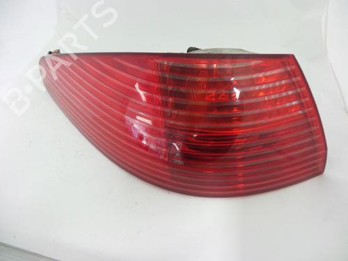 Used Left taillight PEUGEOT 607 (9D, 9U) 2.2 HDi (133 hp) 22454022