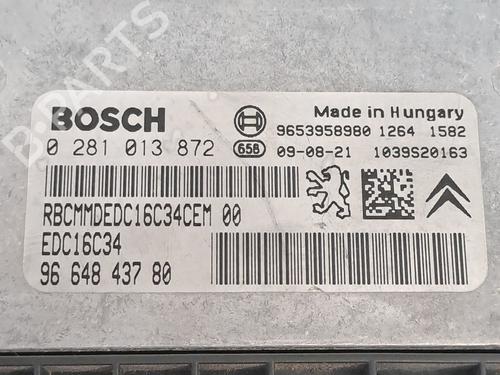 Engine control unit (ECU) CITROËN C3 Picasso (SH_) 1.6 HDi | BP26192995M57 
