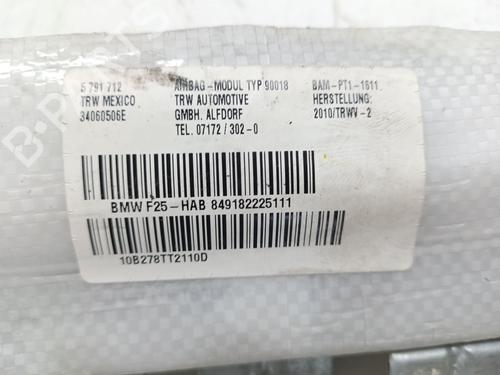 Left seat airbag BMW X3 (F25) xDrive 20 d | BP28959547C13 