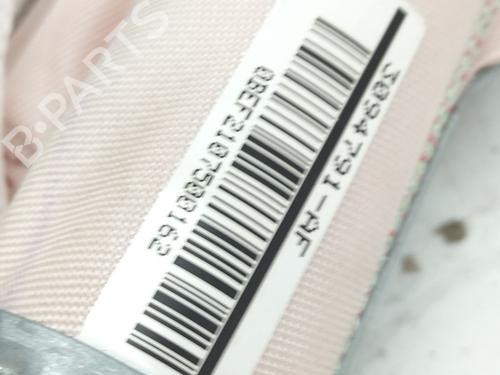 Right curtain airbag OPEL ASTRA K (B16) 1.2 Turbo (68) | BP27462201C12 