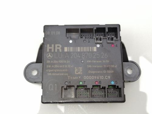 Elektronisk modul MERCEDES-BENZ C-CLASS (W204) C 220 CDI (204.008) (170 hp) 23382853