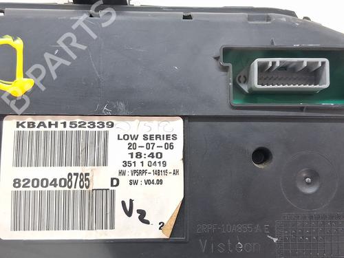 Kombinert Instrument RENAULT MEGANE II (BM0/1_, CM0/1_) 1.5 dCi (BM1E, CM1E) | BP28179210C47 
