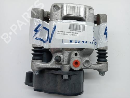 Used Right rear brake caliper OPEL GRANDLAND / GRANDLAND X (A18, P1UO) 1.2 (75) (131 hp) 23341563